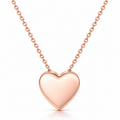 Auraliven Minimal Heart Pendant Necklace