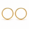 Auraliven Classic Gold Hoop Earrings