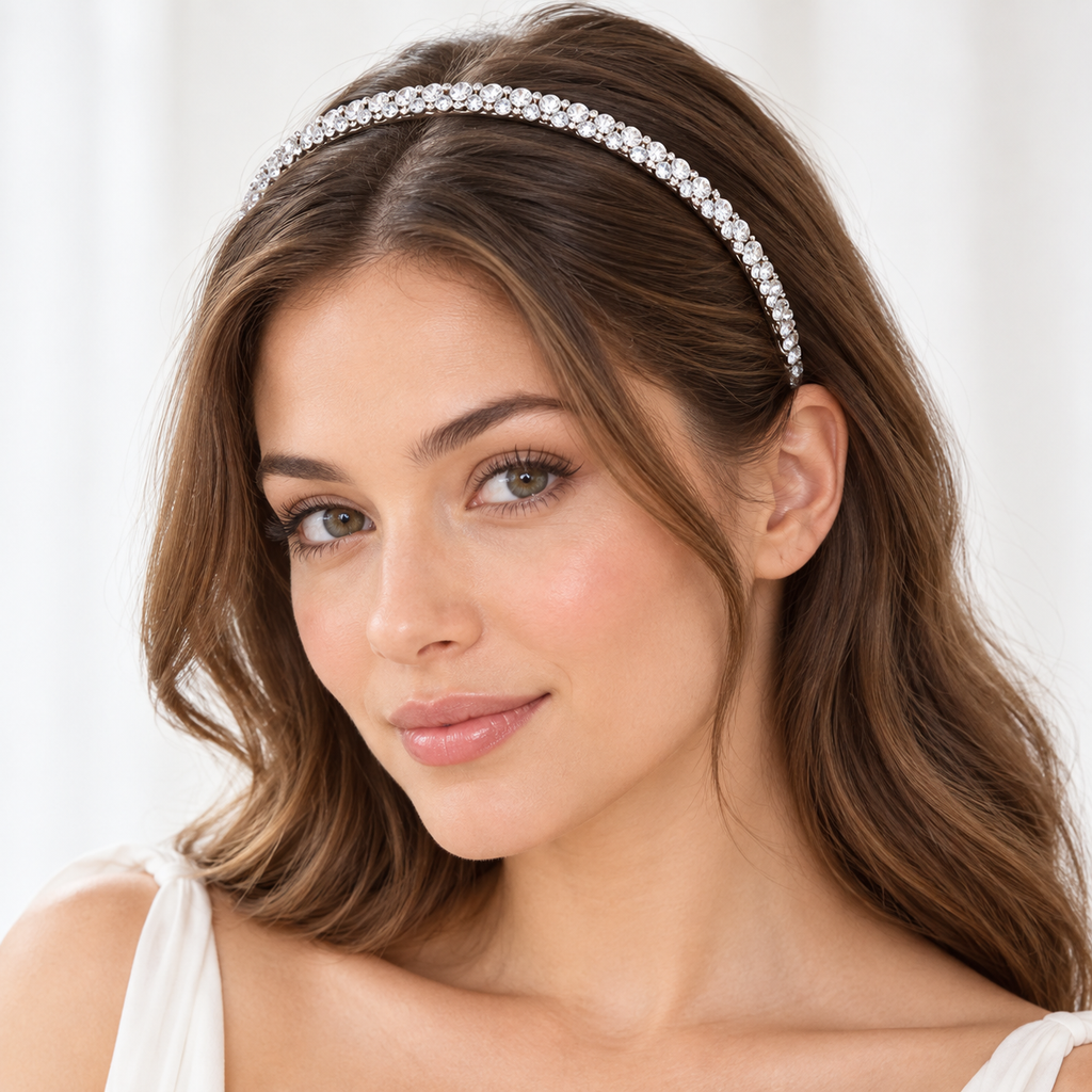 Auraliven Crystal Decorated Headband