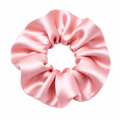 Auraliven Pink Satin Scrunchie
