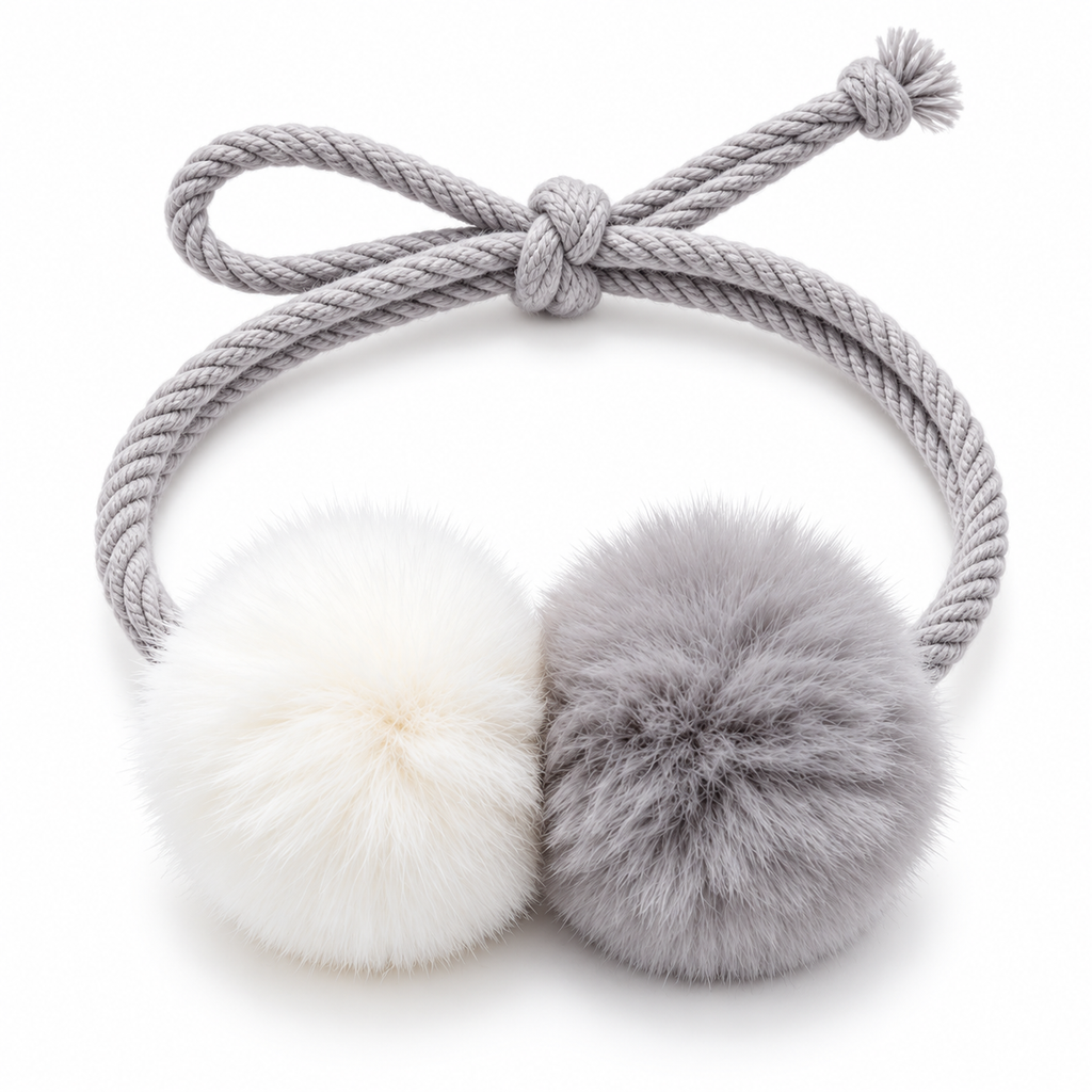 Auraliven Soft Pom Hair Tie