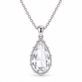 Auraliven Teardrop Pendant Necklace
